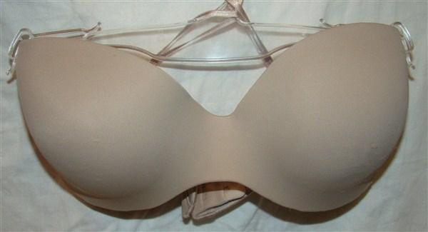 NWOTD Warners 38B This Is Not A Bra Underwire Strapless Bra RG7791A Ivory 108246