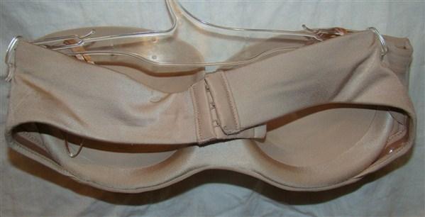 NWOTD Warners 38B This Is Not A Bra Underwire Strapless Bra RG7791A Ivory 108246