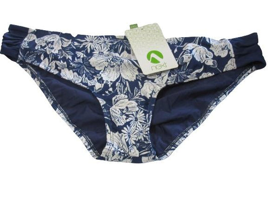 NWT Next Zen Garden XL Floral Full Shirred Bikini Swim Bottom #106492