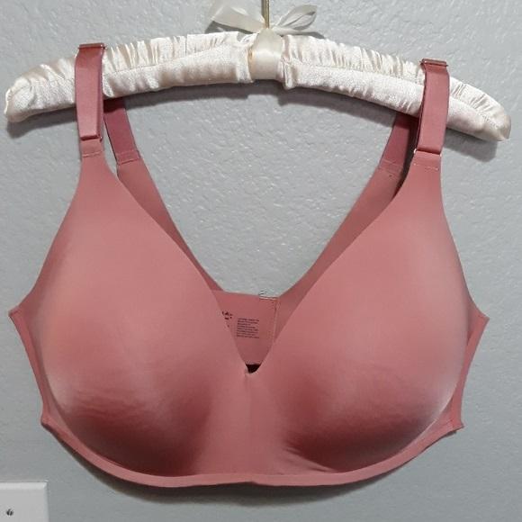 PO Soma 36DD Vanishing 360 Perfect Coverage Wireless Bra Pink 109437