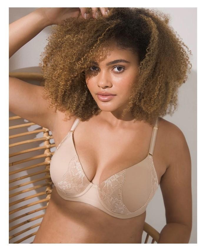 New Soma 38DDD Embraceable Signature Lace Perfect Coverage Underwire Bra #109535