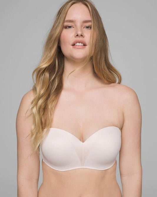 NWOT Soma 40DDD Stunning Starlet Strapless Multiway Bra Shell Pink #109683