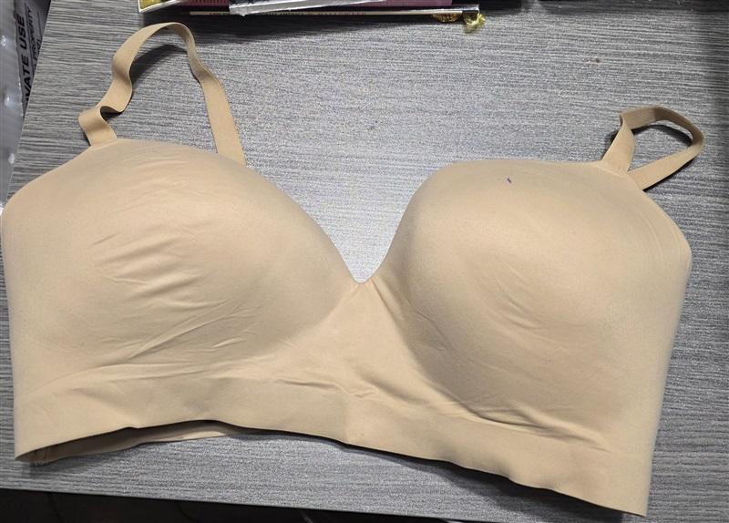 PO Soma 40DD Enbliss Wireless Pale Sand Beige Bra #109688
