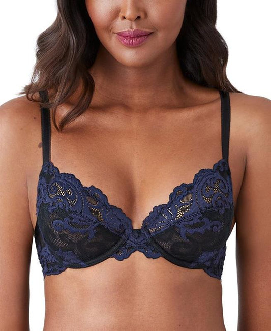 NWT Wacoal 40D Instant Icon Underwire Bra 851322 Blue 109839