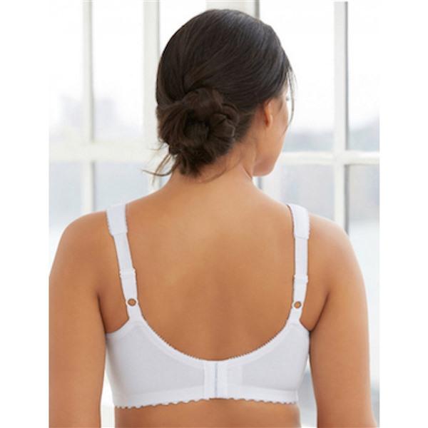 NWOT Glamorise 46B Magic Lift Cotton Full Fig Wireless Support Bra 1001 109895