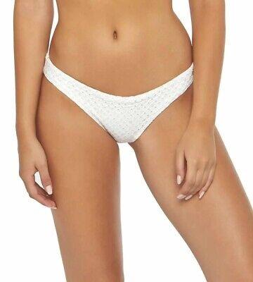 NWOT PIlyq PQ Eyelet M Bikini Cheeky Bottom 110063