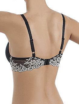 NWT Wacoal 38DDD Black Embrace Lace Underwire T Shirt Bra 853191 110204