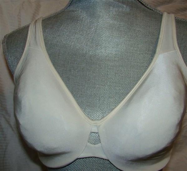 NWOt Lilyette 34DD Keyhole Underwire Minimizer 0904 White 110372