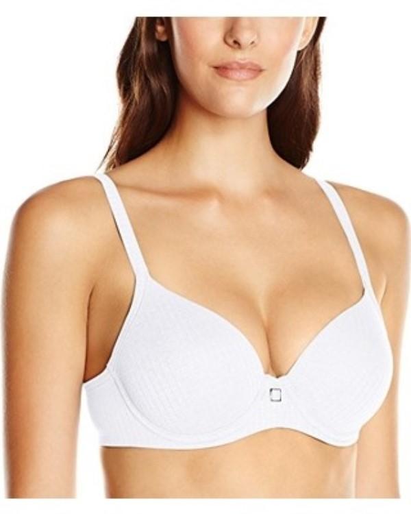 NWOT Bali 42C Passion for Comfort Minimizer Underwire Bra 3385 White 113020