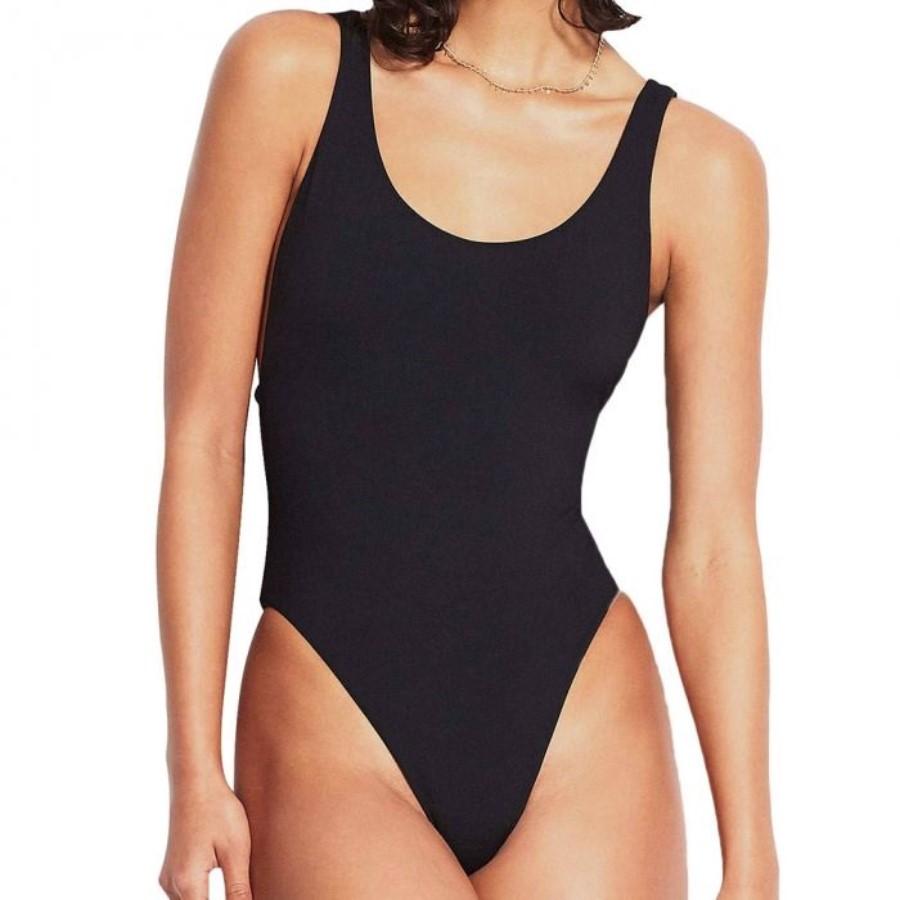 NWOT Seafolly SZ 6 US Active Retro Tank Maillot 1pc Swimsuit #110568