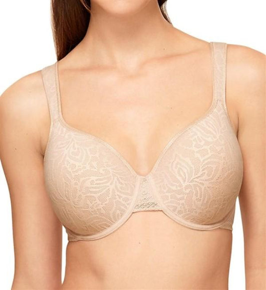 NWOT Wacoal 36DD Awareness Underwire Lightweight Spacer Bra 853367 Beige 110659