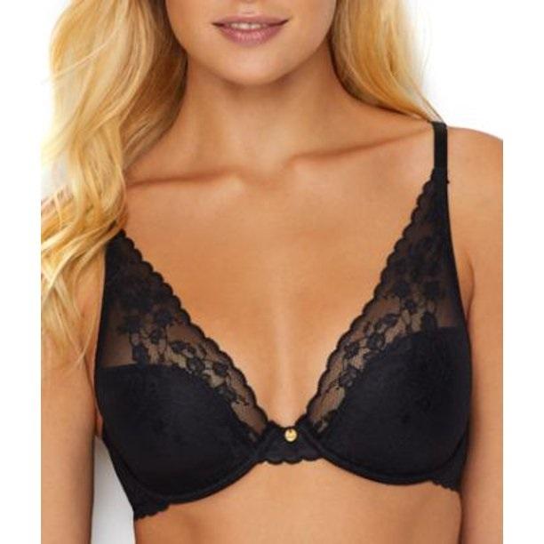 NWOT Natori 32G Cherry Blossom 721191 Convertible Bra Black 110666