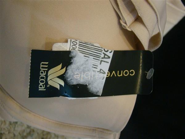 NWOt +Strap Wacoal 34G Red Carpet Strapless Convertible Beige Bra 854119 110708