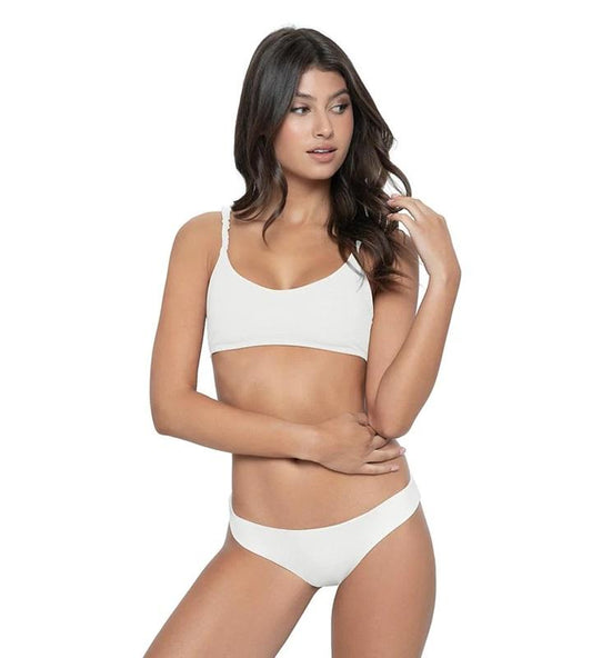NWT Pilyq PQ D OPAL ATHENA HALTER TOP White 110770