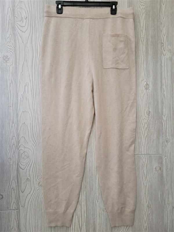 New PJ Salvage Follow The Stars Camo Peachy Jersey Joggers Pants MD Ivory