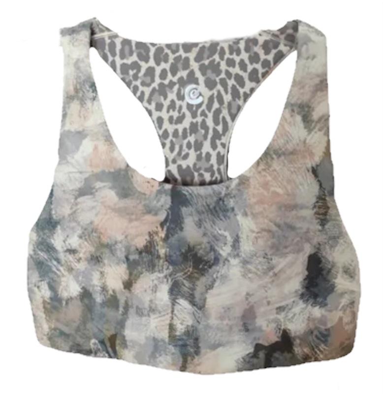 NWT Calme Endurance Reversible Sports Bra SM 110797