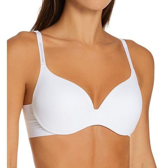 NWT Maidenform 36D Dreamwire Back Smoothing Underwire Bra 0070 White 110833
