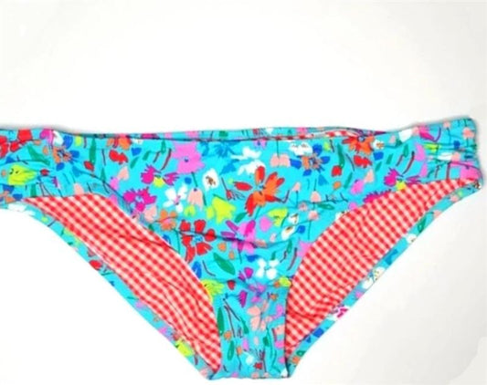 NWOT VERA BRADLEY XL Reversible Bikini Bottoms Super Bloom 110885