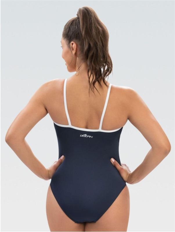 NWOT Dolfin 12 AQUASHAPE Straight Back Moderate Lap Suit 1PC Swimsuit 110932