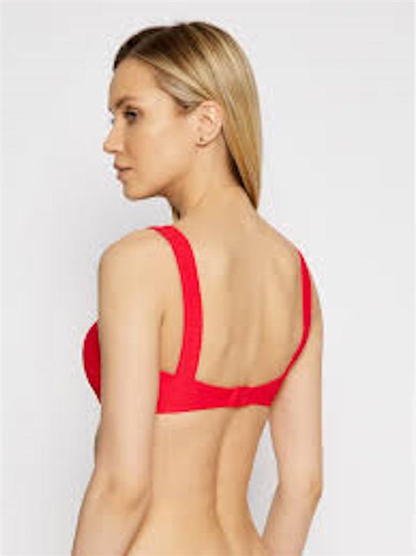 NWOT Seafolly 6 USA Summer Sea Bandeau Bra Bikini Bikini Top 110949