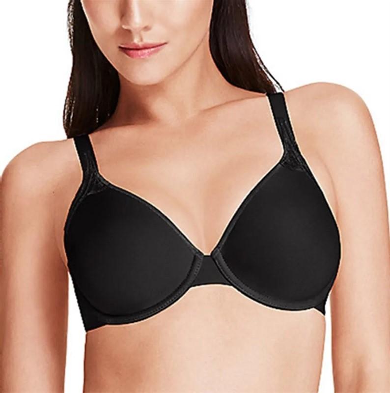 NWOT Wacoal 36DD Sensibility Contour T-Shirt Bra 853207 Black #111039