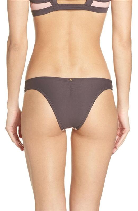 NWT Pilyq PQ Riviera M Colorblock Teeny Bikini Swim Bottom 111066