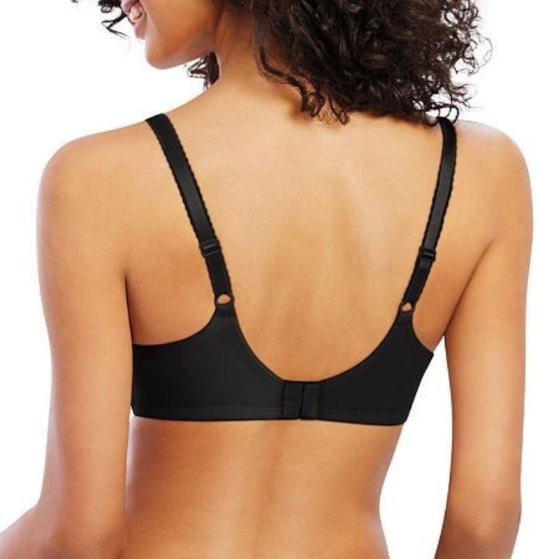 NEW Bali 34DD Beauty Lift Natural Lift Underwire Bra 6563 Black #111137