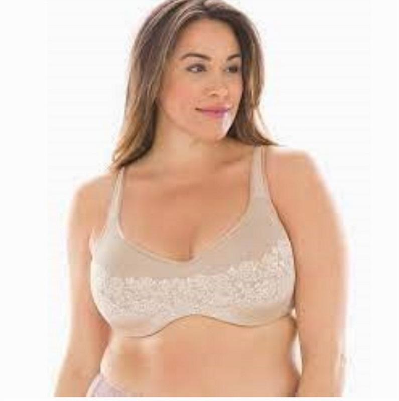 NWOT Soma 34DDD Stunning Support Unlined Minimizer Bra Beige 92868