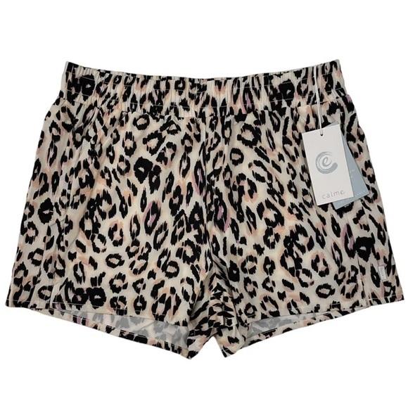 NWT Calme XL Elements Hike Shorts Cheetah 111292