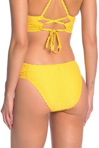 NWT Robin Piccone L Chira Tab Side Hipster Bikini Bottom 111366