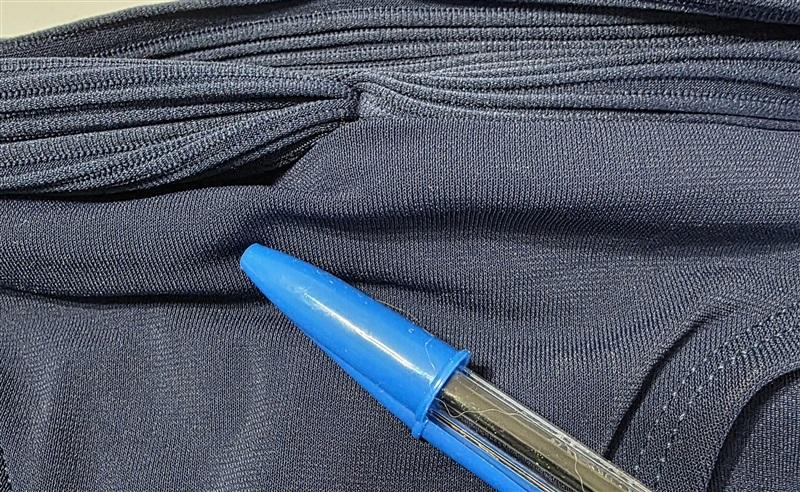 NWT Robin Piccone L Lily Twisted Bikini Bottom Blue 111373