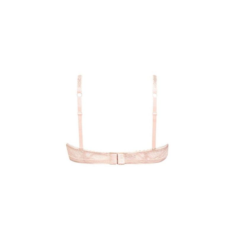 NWOT Amoena 34D Lori Wire Free Mastectomy Bra Pink 111422