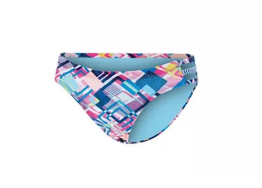 NWOT Dolfin L Revibe Geo Remix Strappy Bikini Swimsuit Bottoms 111451