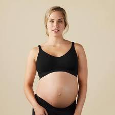 NWT Bravado XL Designs Body Silk Seamless Nursing Bra 1401 Black 111515