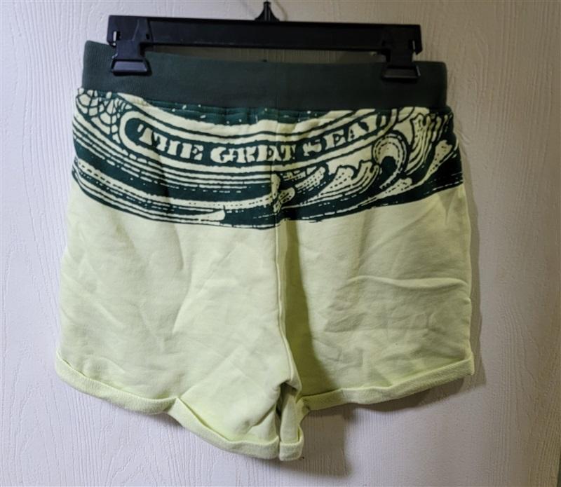 NWOT Black Scale M The Great Seal Money Pyramid Terry Cloth Shorts 111645
