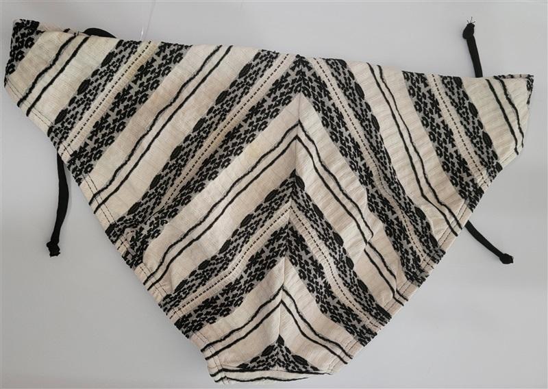 NWOT Robin Piccone Danielle S Side-Tie Chevron Full Bikini Swim Bottom 111711
