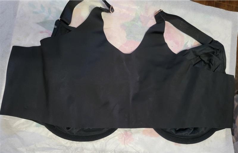 NWOT Soma 34DD Vanishing 360 Unlined Perfect Coverage Front CL Bra Black 111989
