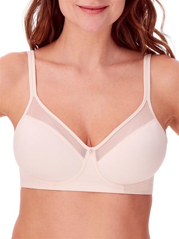 NWOT Bali 34C One Smooth U Ultra Lite Spacer Wirefree T-Shirt Bra DF3440 112001
