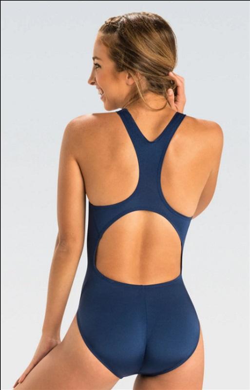 NWT Dolfin 30 Ocean Basic Solid Royal Performance Back 1 PC Black 112105