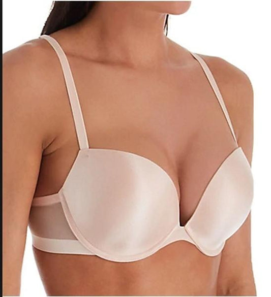 NWT Le Mystere 36DD Infinite T-Shirt Underwire Convertible Bra 3324 Pink 112129