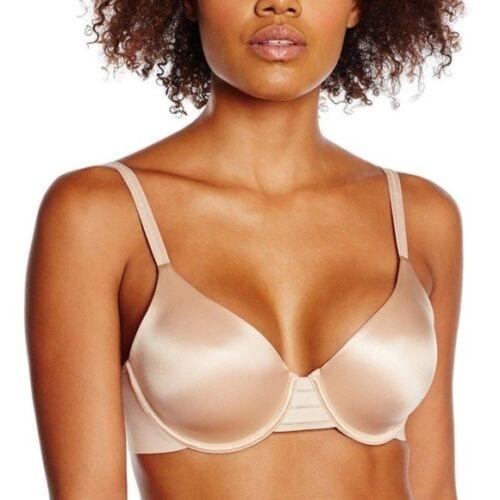NWOT Maidenform 36DD Smooth Luxe Ex Cover Back Smoothing Bra DM7540 Beige 112137