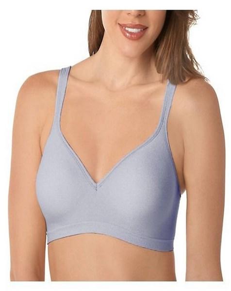 NEW Bali 38C Comfort Revolution Wirefree Bra 3463 Purple Swirl 112141