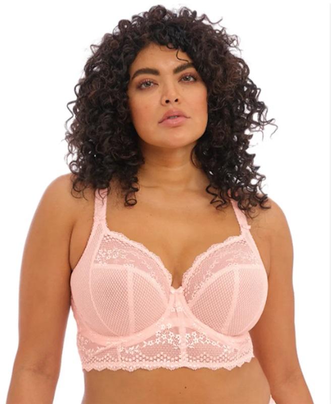NWT Elomi 34K USA Charley Side Support Bra El4381 Pink 112213