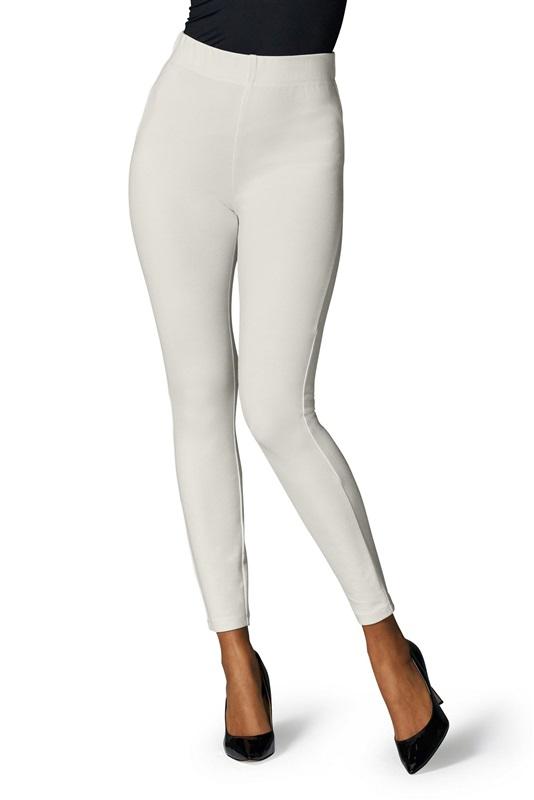 NWOTD Boston Proper XL Ponte Knit Pull On Legging White 112361