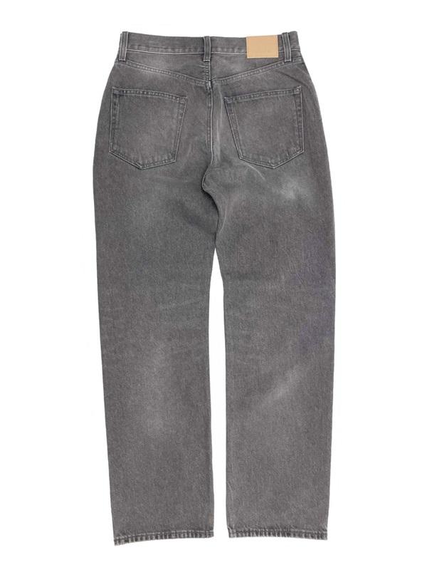 NWOT 6397 Jeans 24 Loose Skinny Skater Gray Denim 112374