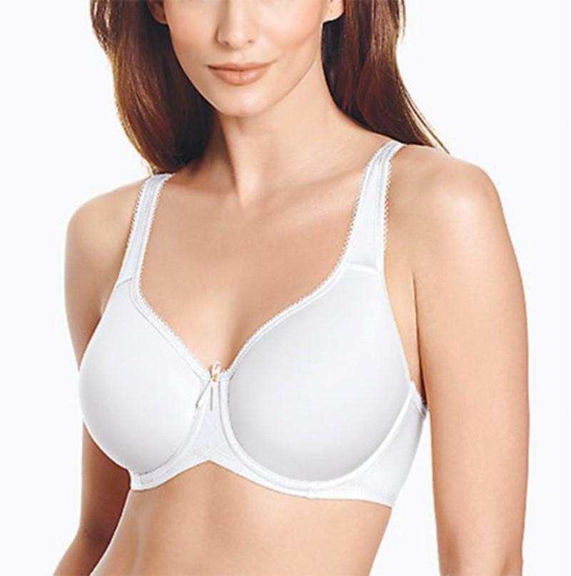 NWT Wacoal 46D Basic Beauty Contour Spacer Bra 853192 White #112573