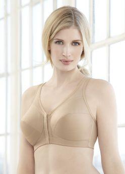 NWOT Glamorise 38G Magic Lift Full Figure Support Beige Bra 1000 112588