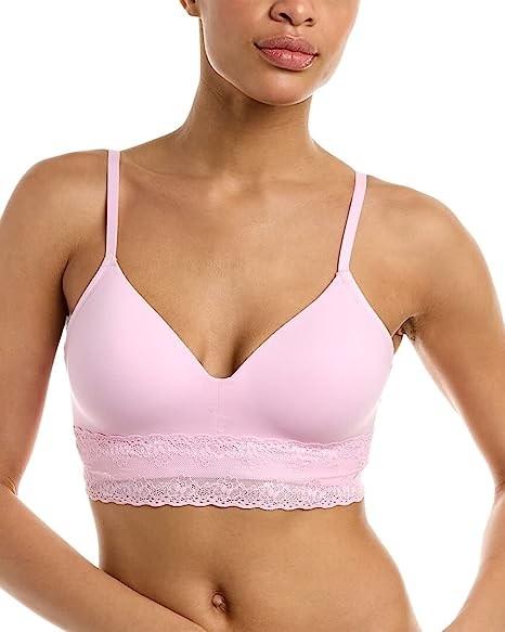 NWOT Natori 34D Bliss Perfection Contour Soft Cup Bra 723154 PInk 112596