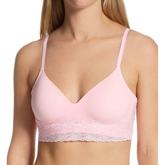 NWOT Natori 34D Bliss Perfection Contour Soft Cup Bra 723154 PInk 112596