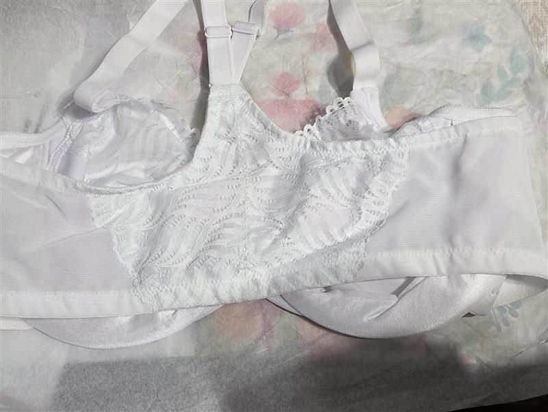 NWOT Glamorise 38C Front Close T-Back Wonderwire Bra 1246 White 112649